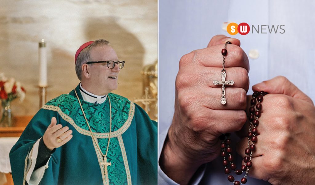 Bishop Barron urges American Catholics to recite rosaries to bring back