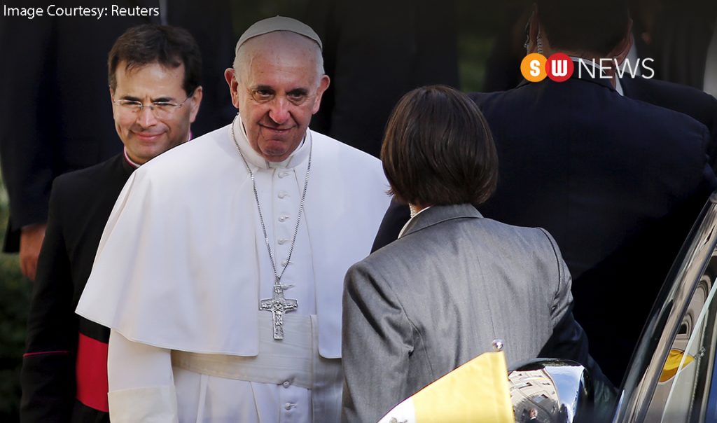 Satellite carrying Pope Francis’ Urbi et Orbi message gets placed in