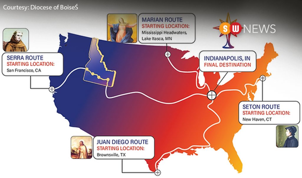 2024 National Eucharistic Pilgrimage in US announces event schedule